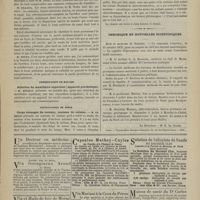 0617 - Page 615 - Société de chirurgie. Séance du 2 juillet 1879. Communication. Uréthrotomies externes dans les cas d'oblitération complète du canal. M. Notta... / Présentation de malade. Ablation du maxillaire supérieur ; appareil prothétique. M. Bouilly / Présentation de pièce. Corps étranger du rectum ; couteau de cuisine. M. Le Dentu / Chronique et nouvelles scientifiques. École de médecine de Toulouse