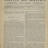 0619 - Page 617 - Sommaire / Hôtel-Dieu. M. Richet. Phimosis cicatriciel