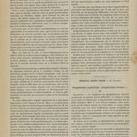 0629 - Page 627 - Hôpital de la Charité. M. Hardy. Cirrhose hypertrophique du foie / Hôpital Saint-Louis. M. Fournier. Phagédénisme syphilitique : phagédénisme tertiaire