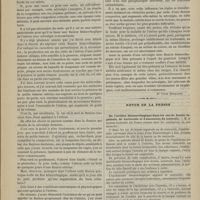 0685 - Page 683 - Revue clinique hebdomadaire. Métrorrhagies de cause névralgique / Revue de la presse. De l'orchite blennorrhagique dans les cas de hernie inguinale, de varicocèle et d'anomalies du testicule