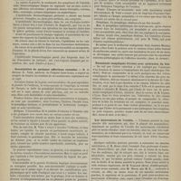 0686 - Page 684 - Revue de la presse. De l'orchite blennorrhagique dans les cas de hernie inguinale, de varicocèle et d'anomalies du testicule. (Soc. méd. d'Indre-et-Loire) / Inoculabilité de quelques affections cutanées. (Ann. de dermat.) / Pneumonie compliquée d'ictère avec altération du foie. (Rev. mens. de méd. et de chir.) / Les mouvements de l'oreille