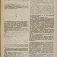 0701 - Page 699 - Hôpital de la Charité. M. Gosselin. I. Des contre-indications de l'emploi des appareils contentifs dans les fractures de l'extrémité inférieure du radius. - II. Métrite d'origine multiple / Hôpital du Midi. M. Ch. Mauriac. Du bubon d'emblée
