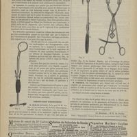 0713 - Page 711 - Société de chirurgie. Séance du 30 juillet 1879. Fin de la discussion sur l'entérotomie et la laparotomie. M. Desprès / Présentation d'instruments