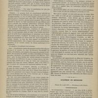 0726 - Page 724 - Hôpital militaire de Dunkerque. Quelques considérations sur la petite épidémie de variole observée à Dunkerque en 1878 et 1879. Par le Docteur Fournet... / Académie de médecine. Séance du 5 août 1879. Correspondance