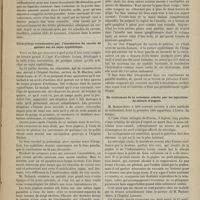 0773 - Page 771 - Revue clinique hebdomadaire. Dilatation énorme du duodénum par suite d'un étranglement interne à manche insolite. Phénomènes cérébraux ; attaque épileptiforme ; mort. Autopsie / Ulcérations occasionnées par l'inoculation du vaccin de génisse sur un sujet syphilitique / Du traitement de la sciatique rebelle par les injections de nitrate d'argent