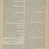 0774 - Page 772 - Revue clinique hebdomadaire. Du traitement de la sciatique rebelle par les injections de nitrate d'argent / Hôpital du Midi. M. Ch. Mauriac. Du bubon d'emblée