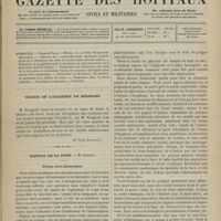 0787 - Page 785 - Sommaire / Séance de l'Académie de médecine. [Dr Victor Revillout] / Hôpital de la Pitié. M. Verneuil. Polype naso-pharyngien