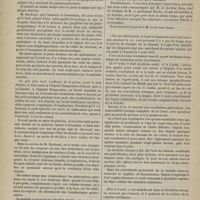 0820 - Page 818 - Revue clinique hebdomadaire. Accidents tardifs consécutifs à l'anesthésie par l'éther ou le chloroforme. - Cas nouveau de dyspnée avec bronchite que l'on peut songer à rattacher à une cause portant sur les pneumogastriques / Méningite suppurée chez un alcoolique