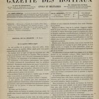 0827 - Page 825 - Sommaire / Hôpital de la Charité. M. Hardy. De la myélite diffuse aiguë