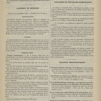 0841 - Page 839 - Hôpital Saint-Louis. M. Fournier. Des gommes syphilitiques / Académie de médecine. Séance du 9 septembre 1879. Correspondance / Rapport / Communications. Herpès traumatique. M. le Docteur David / Chronique et nouvelles scientifiques / Bulletin bibliographique