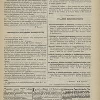 0849 - Page 847 - Correspondance. [R. Bravais] / Chronique et nouvelles scientifiques. Hygiène de l'enfance / Bulletin bibliographique