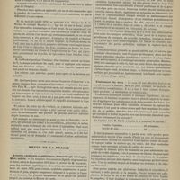 0856 - Page 854 - Ophthalmologie. Épicanthus traumatique. - Épicanthus congénital. (Observations recueillies par le Docteur Albert René...) / Revue de la presse. Artérite cérébrale syphilitique ; hémorrhagie méningée. Mort subite. (Progr. méd.) / Traitement du zona. (Rev. de thér. méd. chir.)