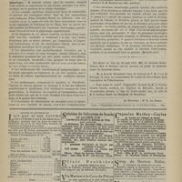 0857 - Page 855 - Revue de la presse. Traitement du zona. (Rev. de thér. méd. chir.) / Étude expérimentale sur le traitement de la colique hépatique. (Trib. méd.) / Les déviations menstruelles. (Marseille méd.)