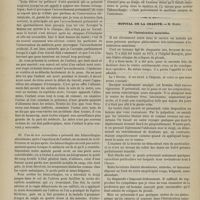 0860 - Page 858 - Hôpital des Cliniques. M. Depaul. I. Céphalématome. - II. Éclampsie. - III. Hémorrhagie au moment de la délivrance / Hôpital de la Charité. M. Hardy. De l'intoxication saturnine