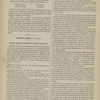 0862 - Page 860 - Hôpital de la Charité. M. Hardy. De l'intoxication saturnine / Hôpital Cochin. M. Desprès. Hernie inguinale irréductible, réduction spontanée