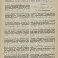 0870 - Page 868 - Hôpital Cochin. M. Bucquoy. Péritonites par perforation restées latentes pendant la vie des malades / Hôpital Saint-Louis. M. Le Dentu. Chondro-sarcome de la parotide