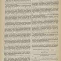 0880 - Page 878 - Hôpital Cochin. M. Bucquoy. Péritonites par perforation restées latentes pendant la vie des malades / Clinique ophthalmologique. M. de Wecker. Kyste de l'iris. (Observation recueillie par le Docteur A. René...)