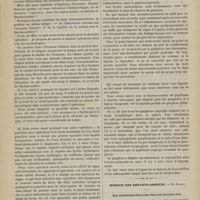 0885 - Page 883 - Hôpital de la Pitié. M. Verneuil. I. Extirpation d'un épithélioma de la langue. - II. Kyste hydatique du foie. - III. Adénopathie simple / Hospice des Enfants-Assistés. M. Parrot. Des ulcérations buccales chez les nouveau-nés