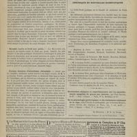 0945 - Page 943 - Revue de la presse. Anémie pernicieuse / Une aiguille dans le coeur vivant. (Gaz. hebd.) / Remède contre le froid aux pieds. (Lancette belge) / Formes latentes d'alcoolisme chronique. (Un. méd.) / Chronique et nouvelles scientifiques. Hôpitaux de Paris