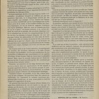 0957 - Page 955 - Hôpital Necker. M. Potain. Tumeurs du foie / Hôpital de la Pitié. M. Verneuil. I. Extirpation des ganglions de l'aisselle dans les tumeurs du sein. - II. Ligature préalable de l'artère linguale dans l'extirpation des tumeurs de la langue