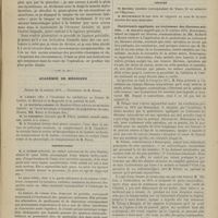0959 - Page 957 - Hôpital de la Pitié. M. Verneuil. I. Extirpation des ganglions de l'aisselle dans les tumeurs du sein. - II. Ligature préalable de l'artère linguale dans l'extirpation des tumeurs de la langue / Académie de médecine. Séance du 14 octobre 1879. Présentation / Lecture. Gastronomie appliquée au traitement des fibromes utérins. M. Tillaux
