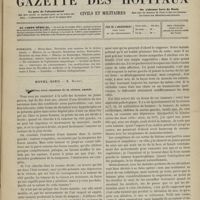 0971 - Page 969 - Sommaire / Hôtel-Dieu. M. Richet. Déviation avec exostose de la cloison nasale