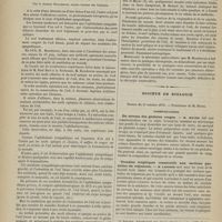 0974 - Page 972 - Hôpital de Rothschild. M. Leven. Néphrite parenchymateuse ; urémie ; injections de nitrate de pilocarpine ; guérison. (Observation recueillie par M. Rueff...) / Du traitement de l'ophthalmie sympathique par la section des nerfs ciliaires et du nerf optique substituée à l'extraction de l'oeil ; par le Docteur Boucheron... / Société de biologie. Séance du 11 octobre 1879. Communications. Du stroma des globules rouges. M. Hayem / Troubles trophiques consécutifs aux sections partielles du trijumeau. M. Laborde