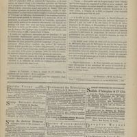 0985 - Page 983 - Académie de médecine. Séance du 21 octobre 1879. Suite de la discussion sur l'hystérectomie. M. Duplay, nouveau fait à l'appui de l'opinion soutenue par M. Tillaux. Recherches cliniques sur la communication des deux coeurs par inocclusion congénitale du septum interventriculaire. M. Roger / Étiologie de l'affection charbonneuse. M. Pasteur / Concours de l'externat / Vaccin / Société contre l'abus du tabac / Hôpital Saint-Louis