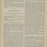 0992 - Page 990 - Revue de la presse. Cloaque vésico-vagino-rectal. (Lyon méd.) / Société de chirurgie. Séance du 22 octobre 1879. Présentations / Suite de la discussion sur l'ovariotomie. M. Terrier / Communications. Inversion utérine complète ; ablation ; guérison. M. Cazin... / Tumeur artérioso-veineuse du plancher de la bouche ; ligature des deux linguales. M. Desprès