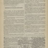 1025 - Page 1023 - Académie de médecine. Séance du 4 novembre 1879. Lecture. Durée de la conservation du pouvoir virulent des cadavres et des débris cadavériques charbonneux. M. Colin / Chronique et nouvelles scientifiques. Faculté de médecine / École de pharmacie de Paris