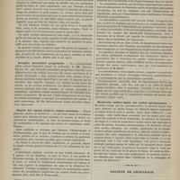 1030 - Page 1028 - Revue de la presse. Expériences sur les trichines. (Boston med. et Ab. méd.) / Atrophie musculaire progressive. (Lyon méd.) / Emploi des rayons solaires comme caustique. (Gaz. med. ital. et France méd.) / Lésions expérimentales des ventricules latéraux. (Progr. méd.) / Recherche médico-légale des taches spermatiques. (Le Praticien) / Société de chirurgie. Séance du 5 novembre 1879. Rapports. Périostite phlegmoneuse diffuse des maxillaires et phlébite suppurée des sinus. M. Périer... M. le Docteur Demons...