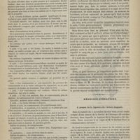 1037 - Page 1035 - Hôtel-Dieu de Lyon. M. D. Mollière. Blessure par arme à feu. - Plaie du foie. - Guérison. (Observation recueillie par M. Cognard...) / Médecine opératoire. A propos de la ligature de l'artère linguale