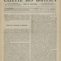 1043 - Page 1041 - Sommaire / Séance de l'Académie de médecine. [Dr Brochin]