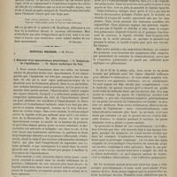 1044 - Page 1042 - Séance de l'Académie de médecine. [Dr Brochin] / Hôpital Necker. M. Potain. I. Hauteur d'un épanchement pleurétique. - II. Tubercule de l'épididyme. - III. Kyste hydatique du foie