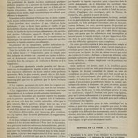 1045 - Page 1043 - Hôpital Necker. M. Potain. I. Hauteur d'un épanchement pleurétique. - II. Tubercule de l'épididyme. - III. Kyste hydatique du foie / Hôpital de la Pitié. M. Verneuil. I. Pyohémie à la suite d'une blessure de l'articulation d'une phalange. - II. Influence du froid sur les plaies