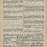 1113 - Page 1111 - Société de biologie. Séance du 29 novembre 1879. Communications. Technique expérimentale à propos de l'étude des fonctions de la moelle épinière. M. Laborde / Atrophies traumatiques de la papille. M. Galezowski / Chronique et nouvelles scientifiques. Concours d'agrégation