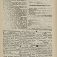 1121 - Page 1119 - Académie de médecine. Séance du 3 décembre 1879. Lectures. Expériences physiologiques sur un décapité. M. E. Decaisne, en son nom et au nom de MM. les Docteurs Évrard et Gaston Decaisne / Chronique et nouvelles scientifiques. Concours de l'externat