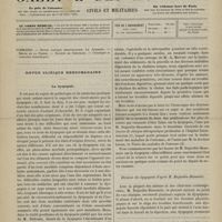 1147 - Page 1145 - Sommaire / Revue clinique hebdomadaire. La dyspepsie
