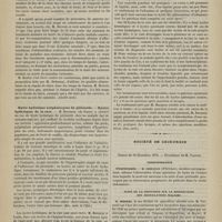 1151 - Page 1149 - Revue de la presse. Viandes insalubres. (Abeille méd.) / Kyste hydatique acéphalocyste du péricarde. - Kystes hydatiques de la rate. (Rev. méd. de l'Est.) (Gaz. méd.) / Société de chirurgie. Séance du 10 décembre 1879. Correspondance. Ovariotomie. M. Chipault... / Suite de la discussion sur la mobilisation des articulations malades. M. Desprès