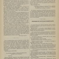 1160 - Page 1158 - Variétés. Un nouveau cachet d'oculiste gallo-romain. Par le Docteur Georges Camuset / Chronique et nouvelles scientifiques. Faculté de médecine de Lyon / École des hautes études / École de médecine de Clermont-Ferrand