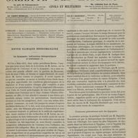 1171 - Page 1169 - Sommaire / Revue clinique hebdomadaire. La dyspepsie ; indications thérapeutiques et traitement