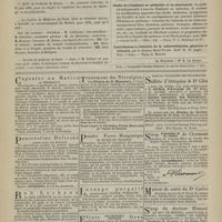 1177 - Page 1175 - Chronique et nouvelles scientifiques. École de médecine de Grenoble / École de médecine de Limoges / École de médecine de Rennes / Faculté de médecine de Paris. Avis / Bulletin bibliographique