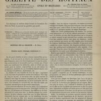 1179 - Page 1177 - Sommaire / Hôpital de la Charité. M. Hardy. Diabète sucré : étiologie, traitement