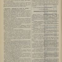 0904 - Page 894 - Académie de médecine. Séance du 27 septembre 1881. Lectures. Péripneumonie contagieuse de l'espèce bovine. M. Leblanc, sur la communication de M. Bouley et sur le procédé de M. le Docteur Willems / Vaccination : infériorité du vaccin de génisse. M. Burq / Chronique et nouvelles scientifiques. Hôpitaux de Paris. - Amphithéâtre d'anatomie