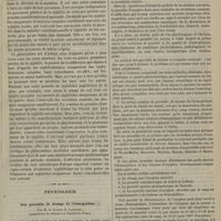 0023 - Page 11 - Hôpital du Midi. M. Charles Mauriac. Syphilides muqueuses / Physiologie. Des procédés de dosage de l'hémoglobine ; par M. le Docteur E. Lambling...
