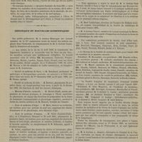 0026 - Page 14 - Revue bibliographique. Traité des désinfectants et de la désinfection, par E. Vallin... / Manuel de pathologie chirurgicale, par A. Jamain et Terrier / Chronique et nouvelles scientifiques. Faculté de médecine de Paris / Faculté de médecine de Lille / Muséum d'histoire naturelle / École de médecine d'Alger / École de médecine d'Amiens / École de médecine de Grenoble / École de médecine de Poitiers / Faculté des sciences de Marseille