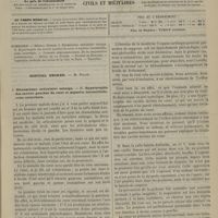 0029 - Page 17 - Sommaire / Hôpital Necker. M. Potain. I. Rhumatisme articulaire subaigu. - II. Hypertrophie des cavités gauches du coeur et néphrite interstitielle, crise catarrhale