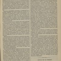 0031 - Page 19 - Clinique ophtalmologique. M. Coursserant. De la conjonctivite membraneuse. (Leçon recueillie par M. le Docteur Leviste...) / Revue de la presse. Traitement de certains accidents de l'éruption des dents et en particulier des oreillons par l'aconitine associée à divers moyens