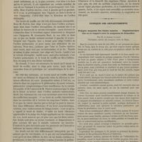 0054 - Page 42 - Hôpital de la Charité. M. Hardy. De la chlorose / Clinique des départements. Polypes muqueux des fosses nasales. - Dégénérescence des os en rapport avec la muqueuse de Schneider. Par M. le Docteur Locquin...