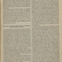 0071 - Page 59 - Revue clinique hebdomadaire. Tumeurs cérébrales. Rétraction de l'aponévrose palmaire. Atrophie musculaire progressive / État actuel de l'épidémie typhoïde à Paris. - De quelques-uns des moyens de traitement